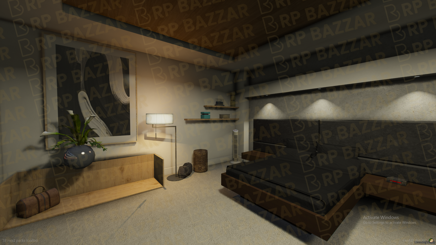 Abandoned Mansion FiveM MLO — GTA RP Interior — ESX QB QBOX — RPBazzar