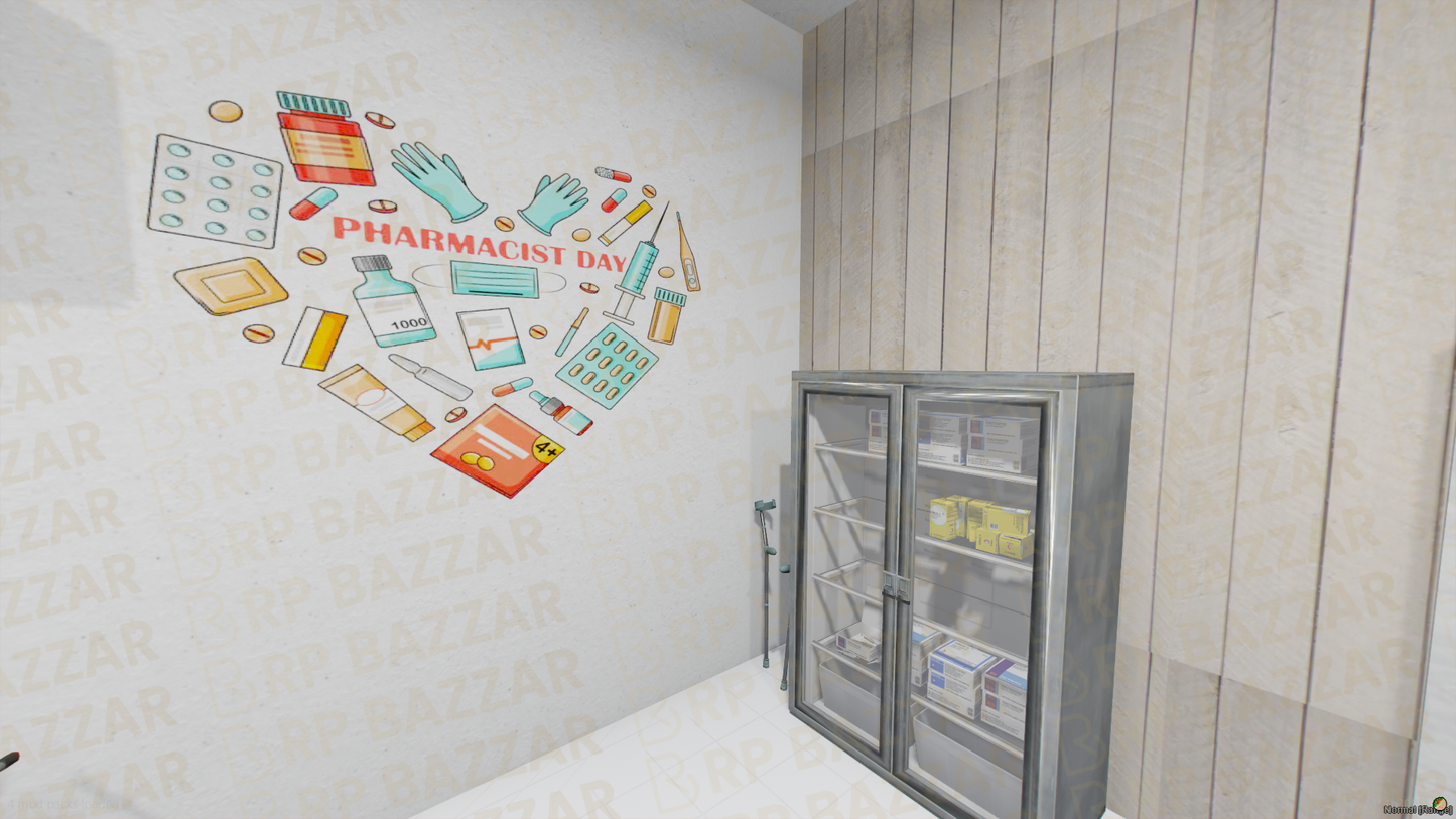 Urban Pharmacy FiveM MLO — GTA RP Interior — ESX QB QBOX — RPBazzar