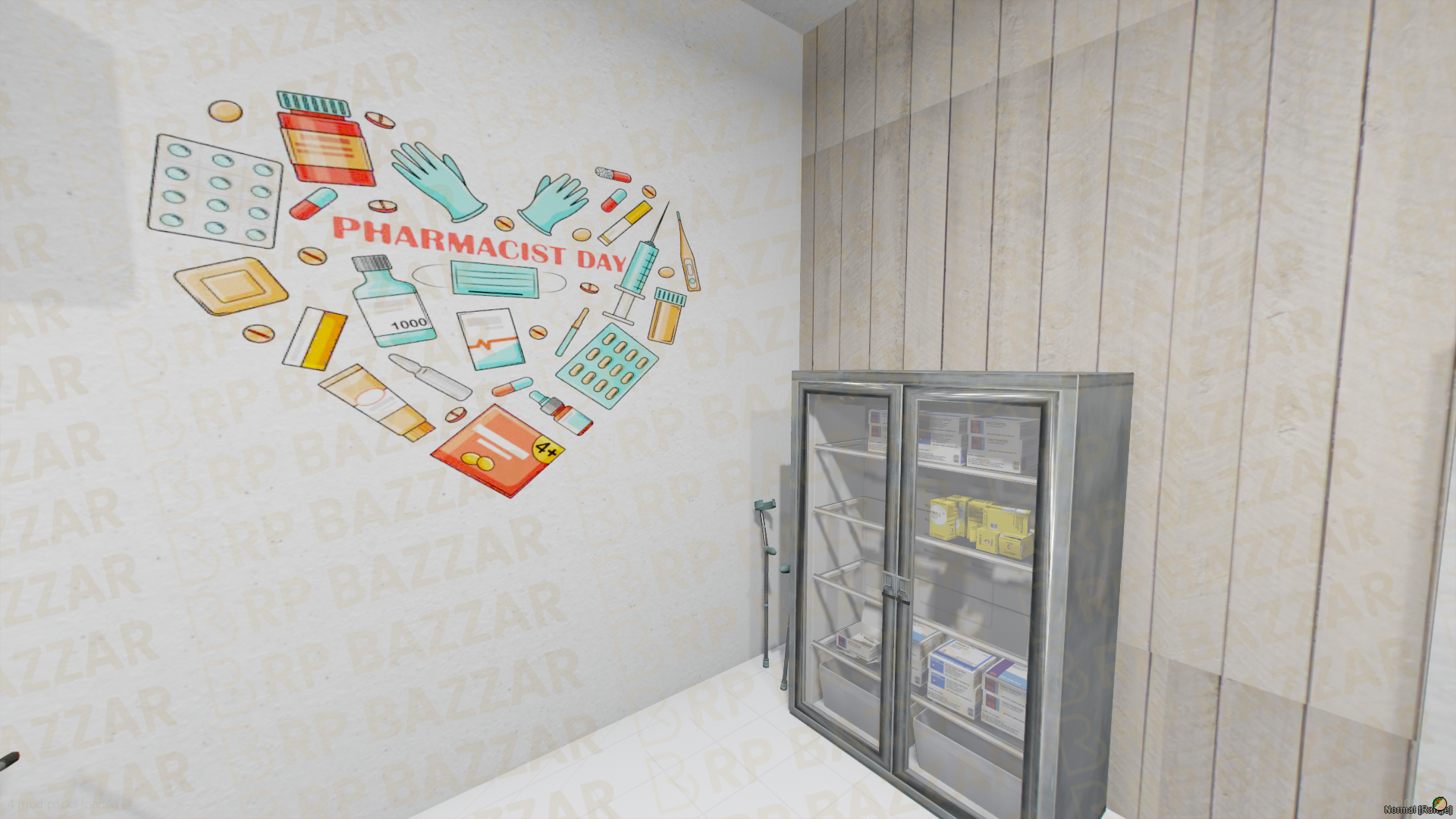 Urban Pharmacy FiveM MLO — GTA RP Interior — ESX QB QBOX — RPBazzar