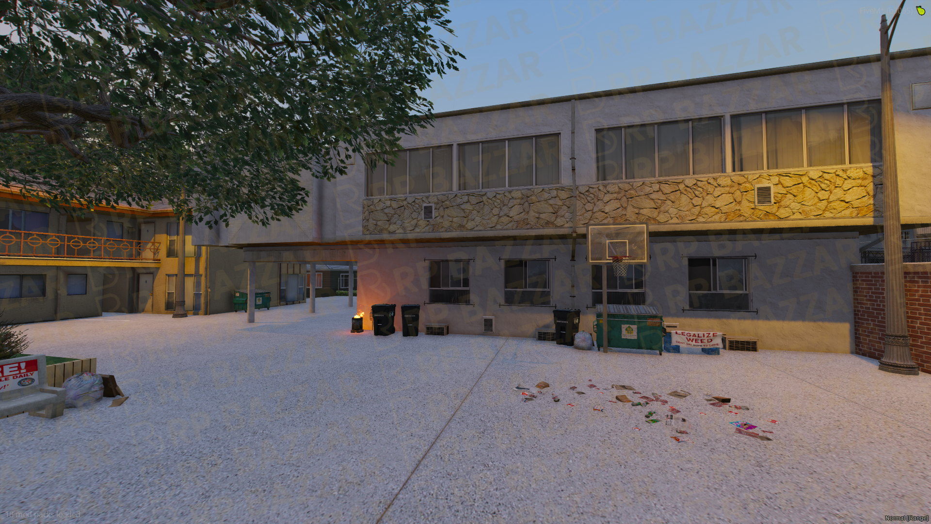 Savage Gang Exterior FiveM MLO — GTA RP Interior — ESX QB QBOX — RPBazzar