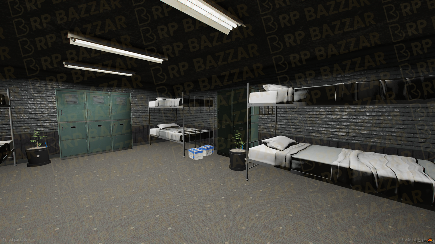 Classic Repair Station FiveM MLO — GTA RP Interior — ESX QB QBOX — RPBazzar