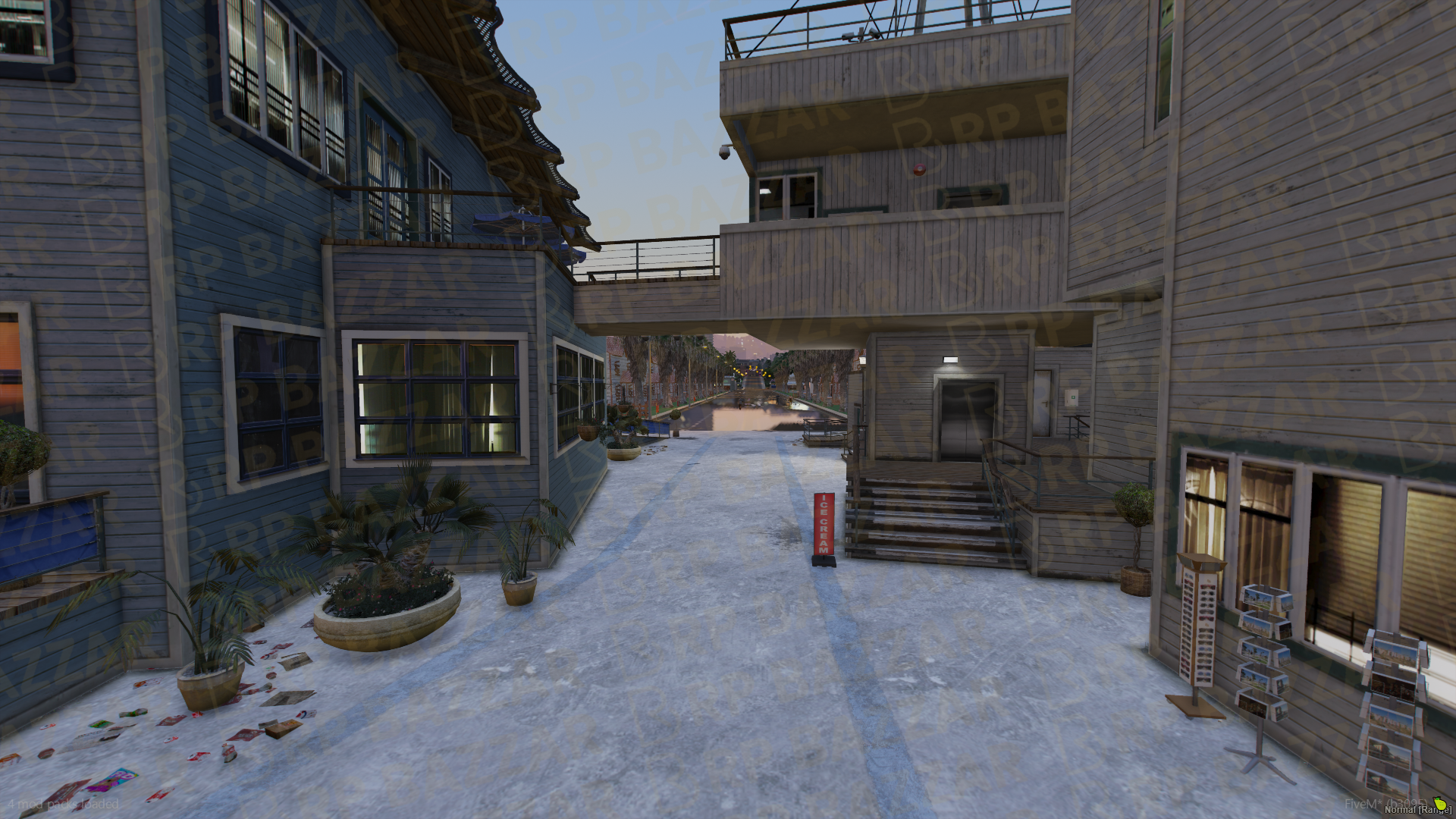 Vibrant Park & Exterior FiveM MLO — GTA RP Interior — ESX QB QBOX — RPBazzar