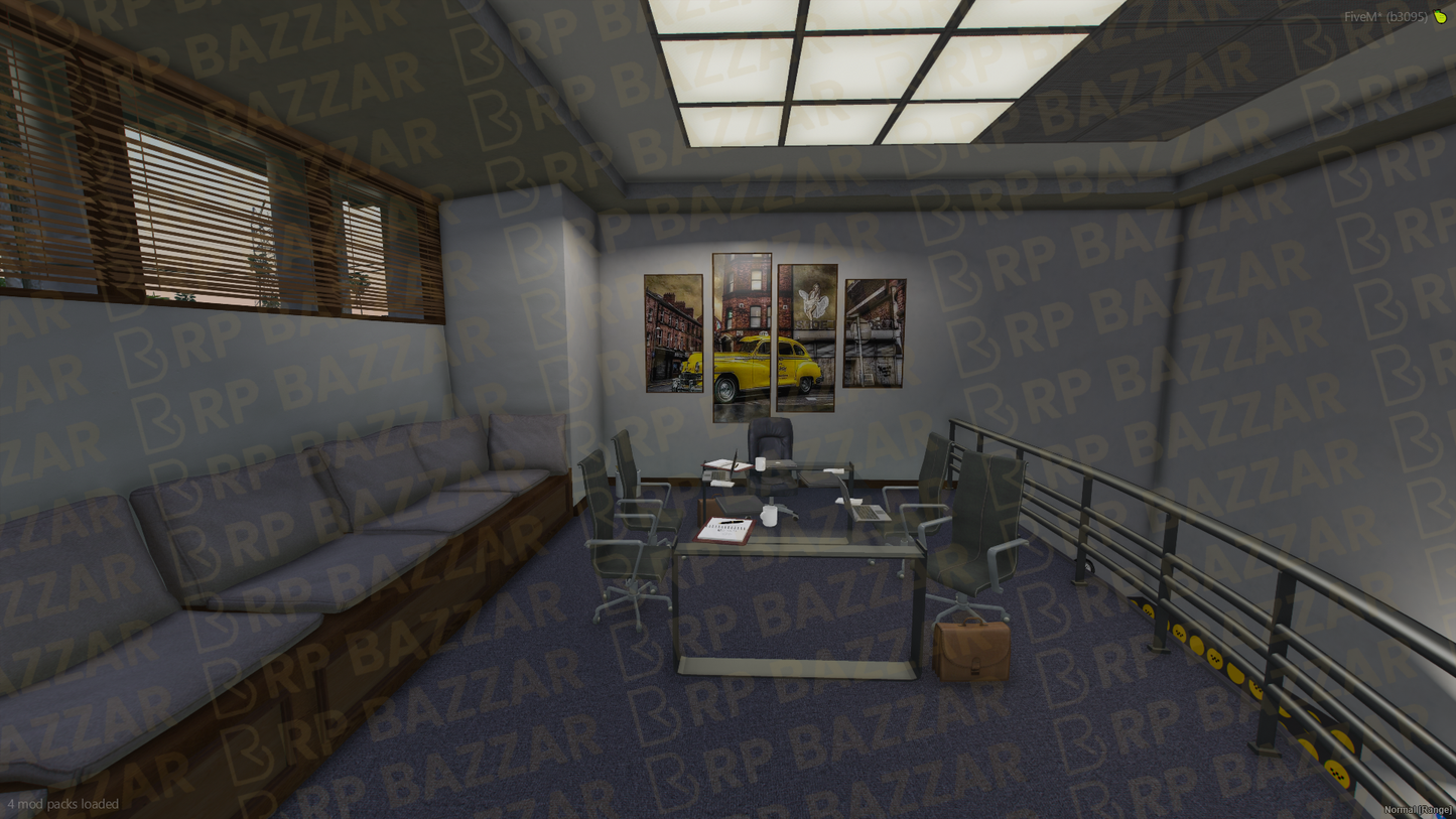 009.Taxi Depot FiveM MLO — rpbazzar
