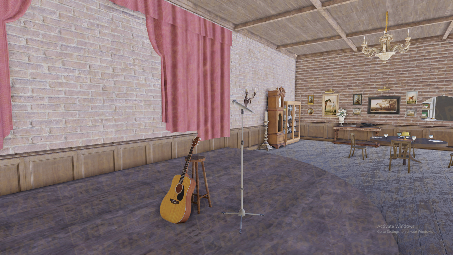 Retro Diner FiveM MLO — GTA RP Interior — ESX QB QBOX — RPBazzar