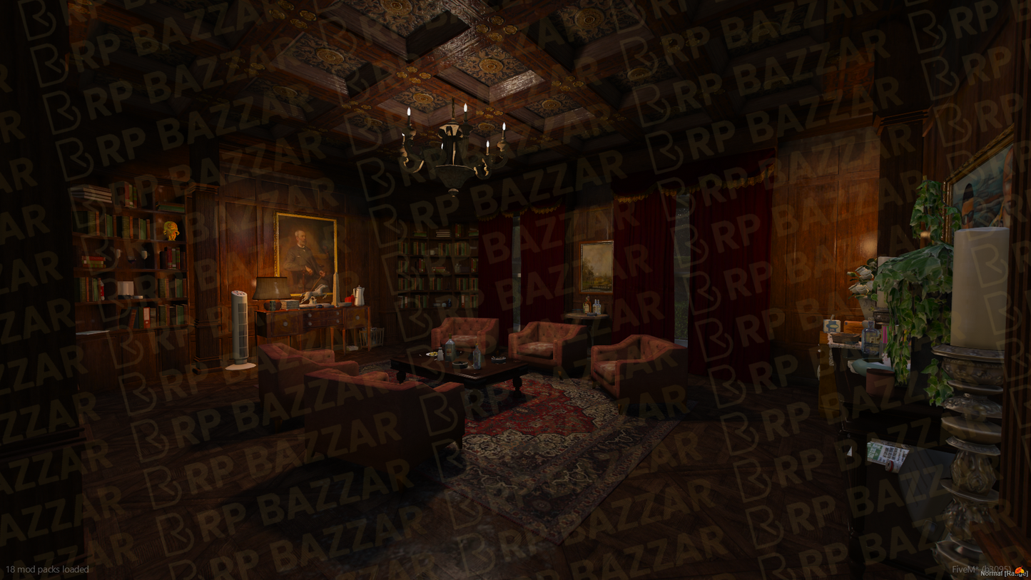 Elegant House FiveM MLO — GTA RP Interior — ESX QB QBOX — RPBazzar