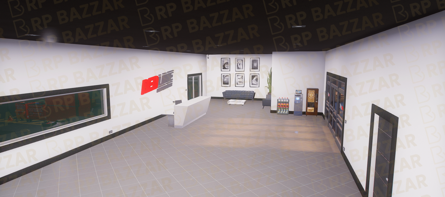 Roadside Mechanic Shop FiveM MLO — GTA RP Interior — ESX QB QBOX — RPBazzar