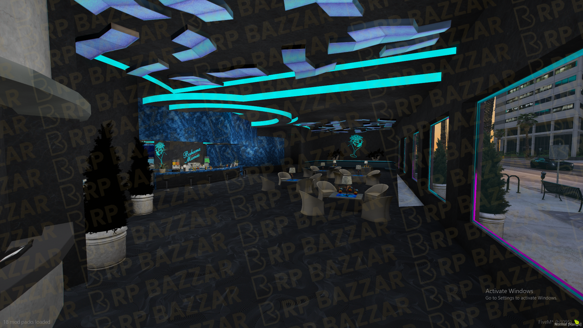 Uptown Nightclub FiveM MLO — GTA RP Interior — ESX QB QBOX — RPBazzar