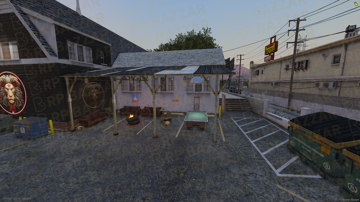Brutal Gang Exterior FiveM MLO — GTA RP Interior — ESX QB QBOX — RPBazzar