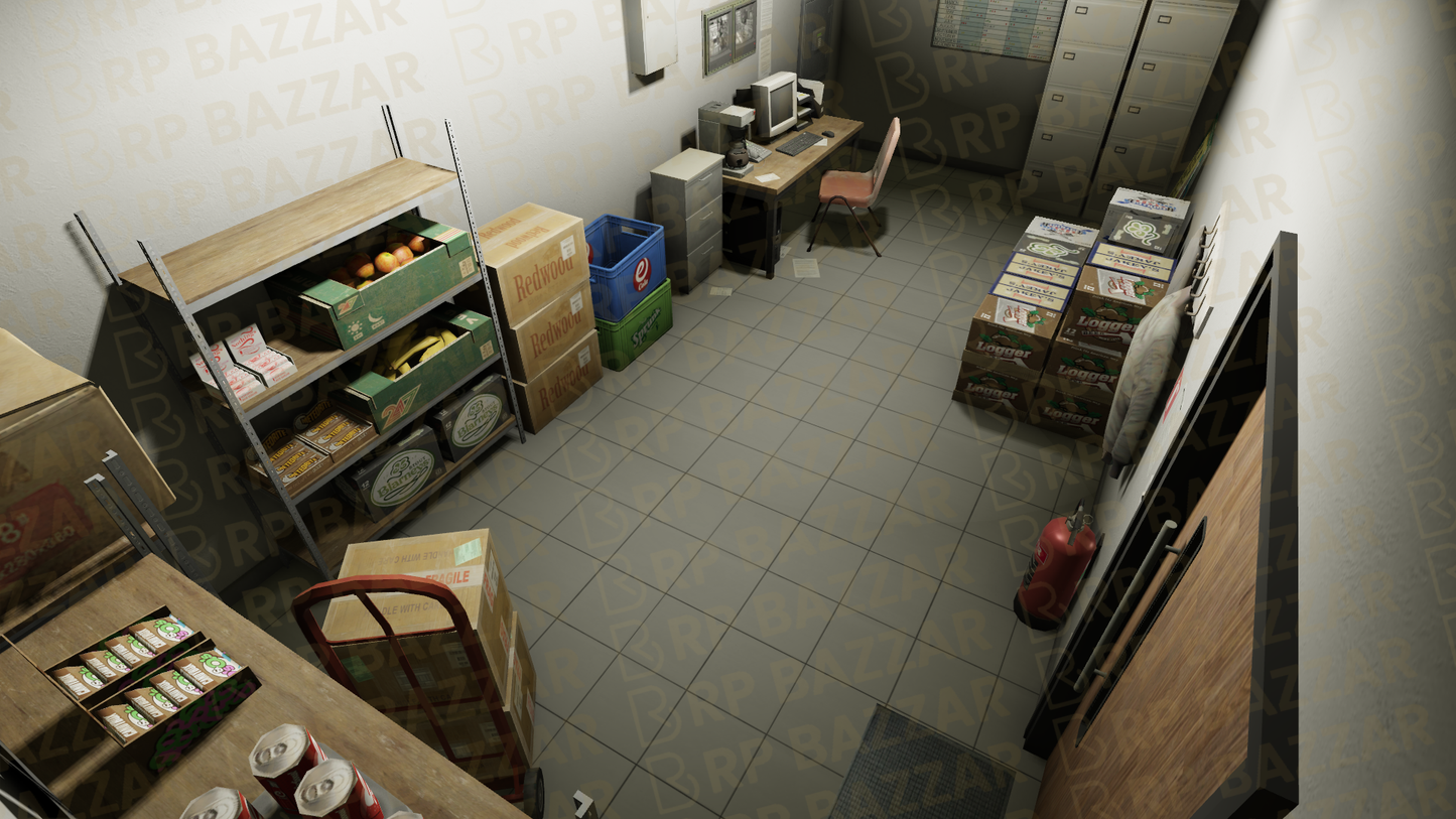 Night 24-7 Store FiveM MLO — GTA RP Interior — ESX QB QBOX — RPBazzar