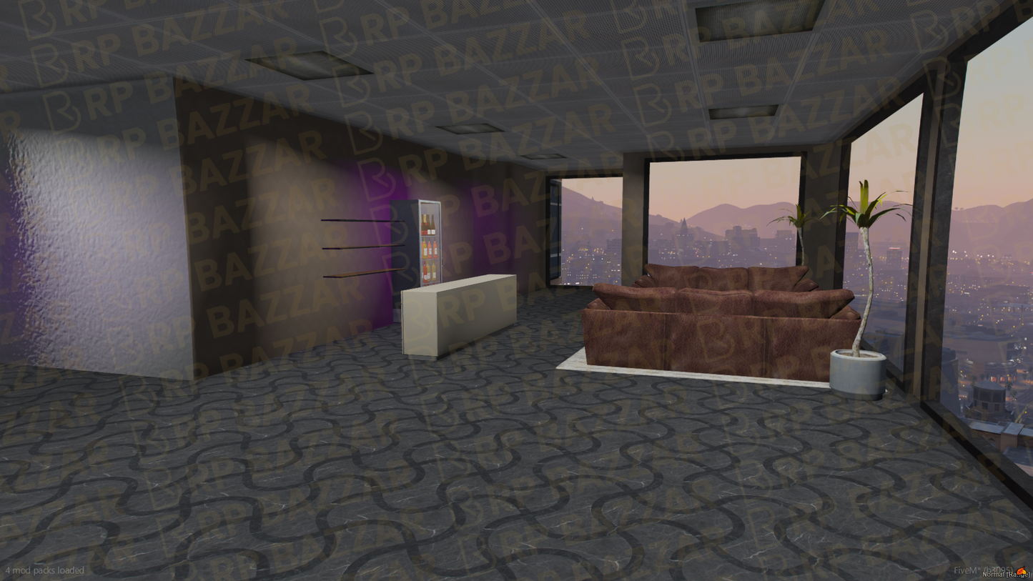 Urban Recording Studio FiveM MLO — GTA RP Interior — ESX QB QBOX — RPBazzar