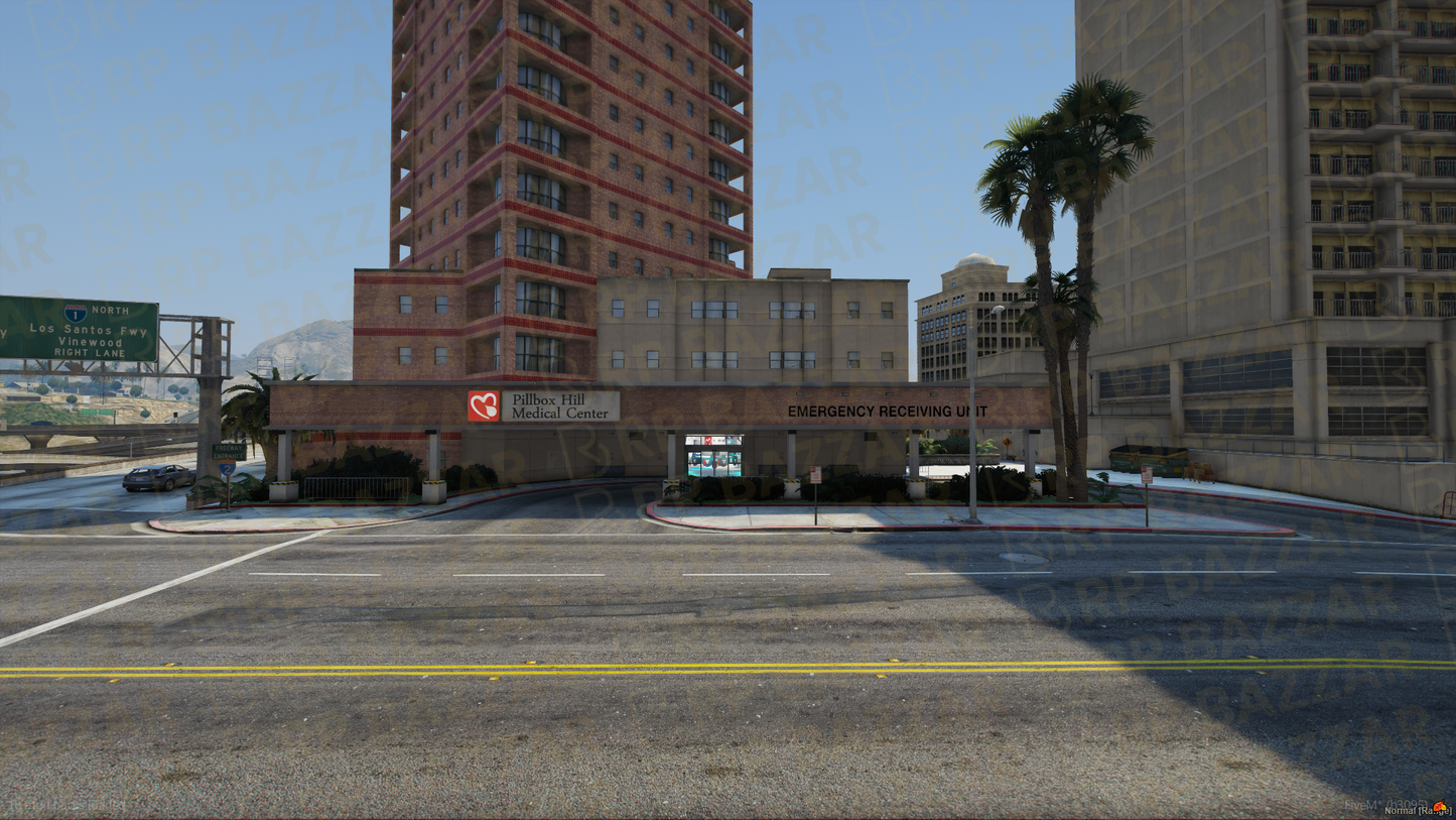 Eastgate Hospital FiveM MLO — GTA RP Interior — ESX QB QBOX — RPBazzar