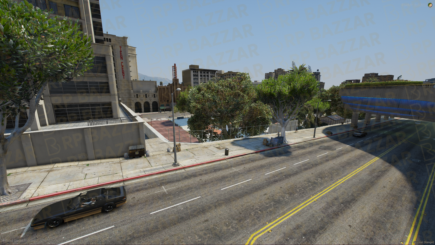 Urban Legion Square FiveM MLO — GTA RP Interior — ESX QB QBOX — RPBazzar