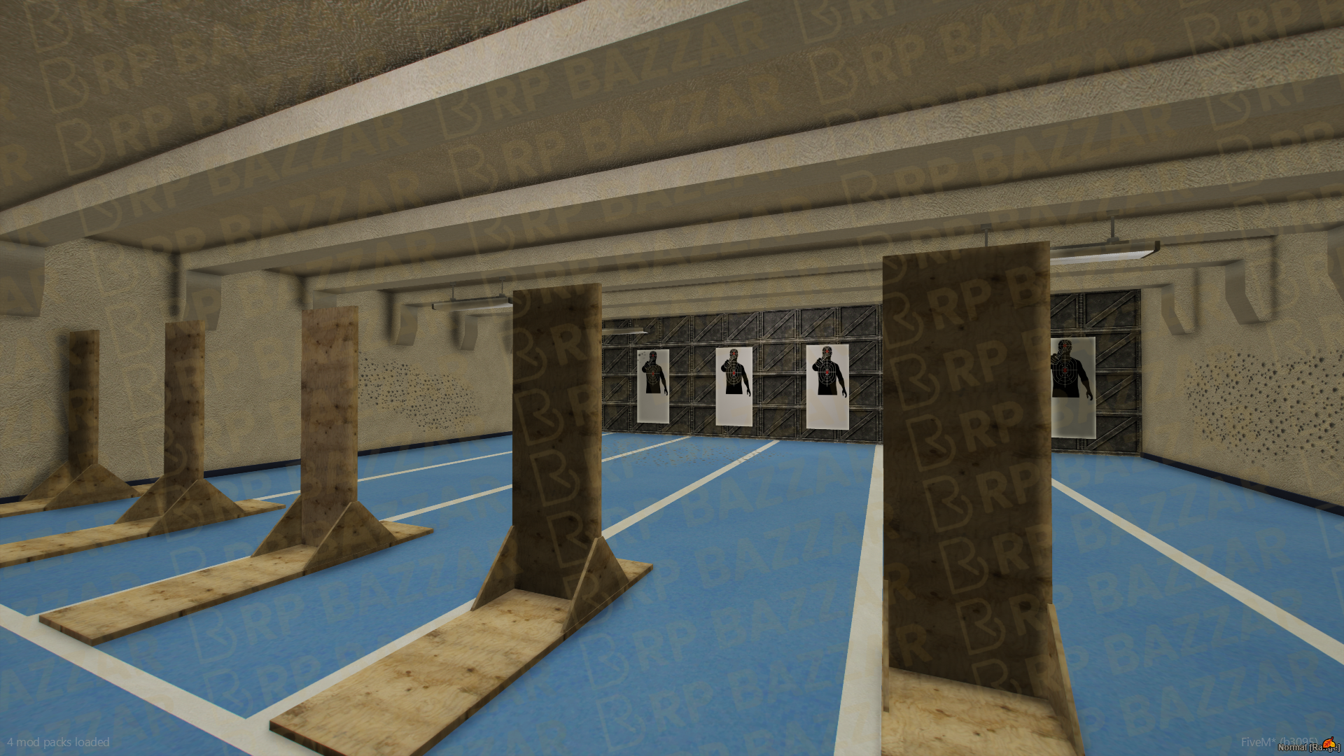 Fortified Police Station FiveM MLO — GTA RP Interior — ESX QB QBOX — RPBazzar