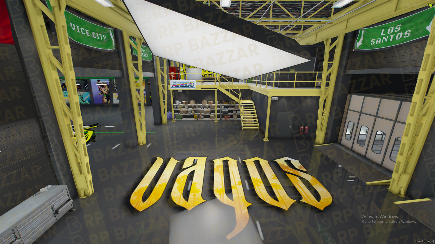 Southside Mechanic Shop FiveM MLO — GTA RP Interior — ESX QB QBOX — RPBazzar