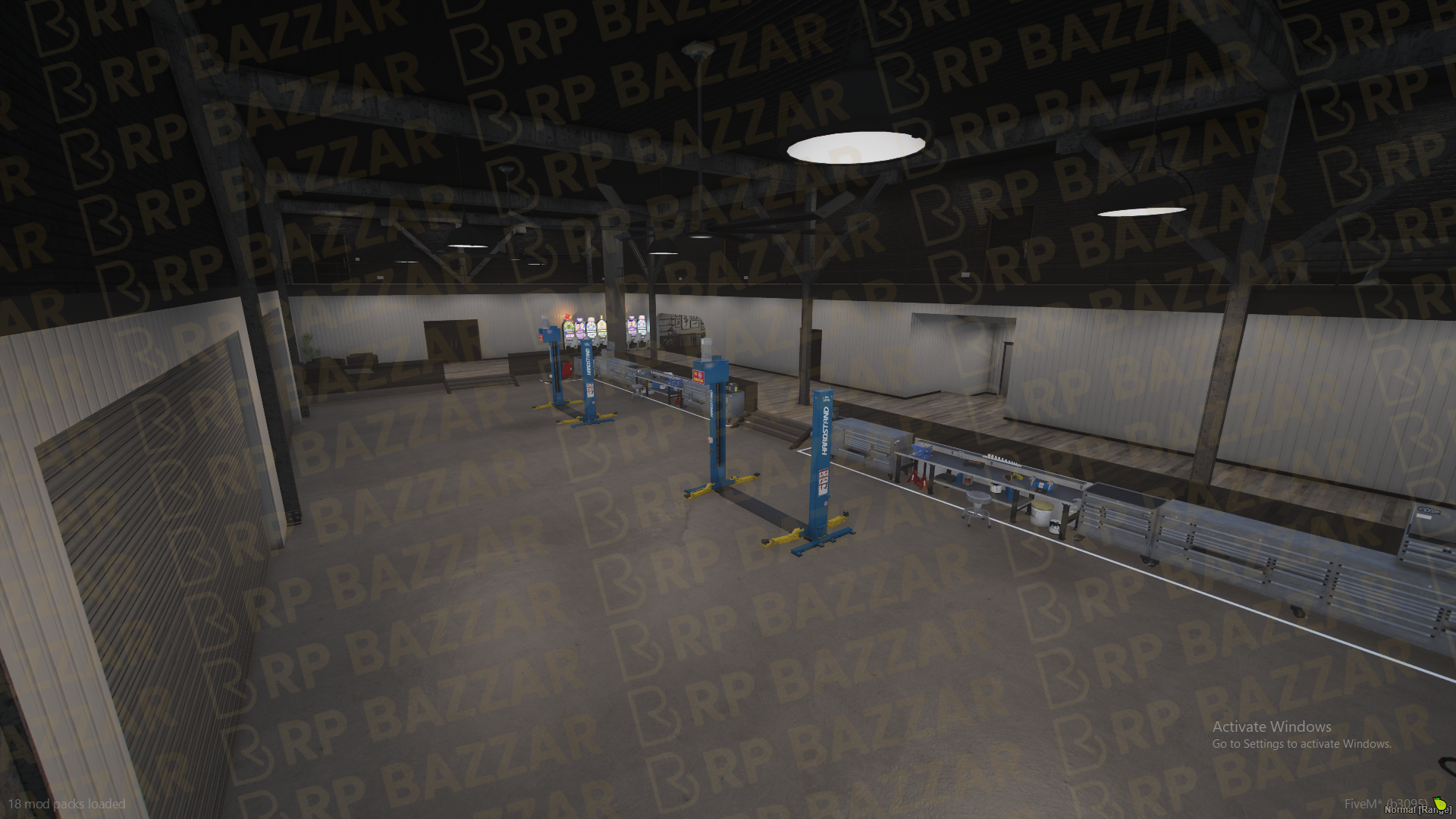Custom Gang Loft FiveM MLO — GTA RP Interior — ESX QB QBOX — RPBazzar