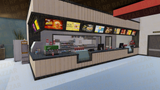 Mega Food Hall FiveM MLO — GTA RP Interior — ESX QB QBOX — RPBazzar