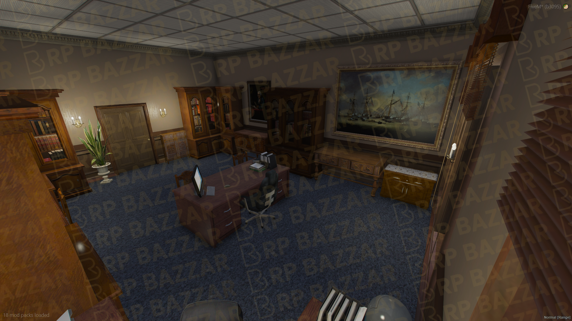 Historic City Hall FiveM MLO — GTA RP Interior — ESX QB QBOX — RPBazzar