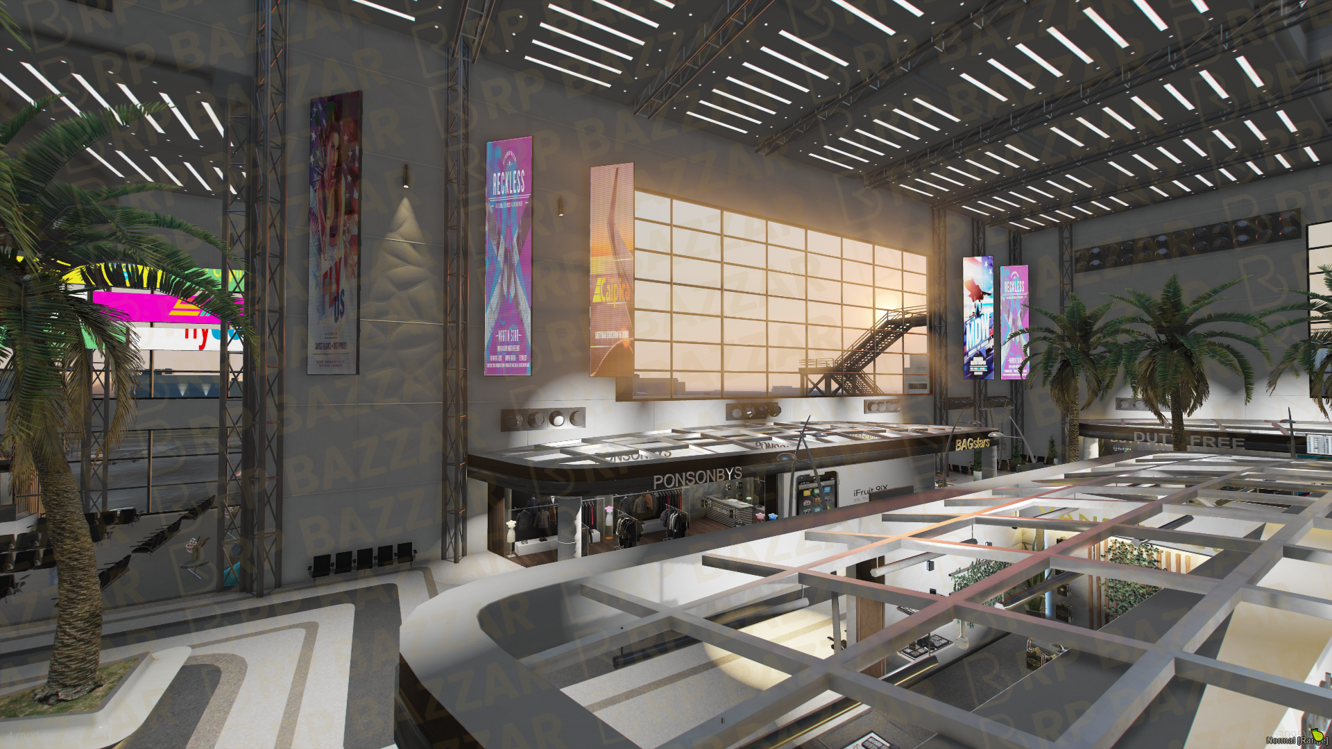Busy Airport FiveM MLO — GTA RP Interior — ESX QB QBOX — RPBazzar