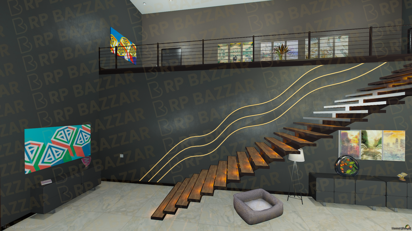 Downtown Apartment FiveM MLO — GTA RP Interior — ESX QB QBOX — RPBazzar