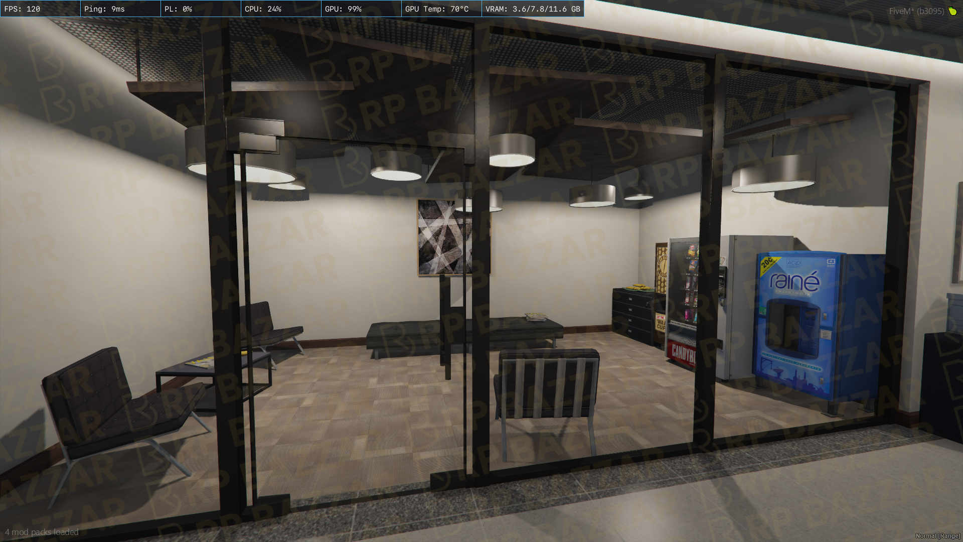Sleek Office FiveM MLO — GTA RP Interior — ESX QB QBOX — RPBazzar