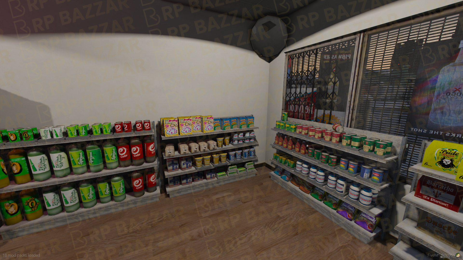 Gritty 24-7 Store FiveM MLO — GTA RP Interior — ESX QB QBOX — RPBazzar