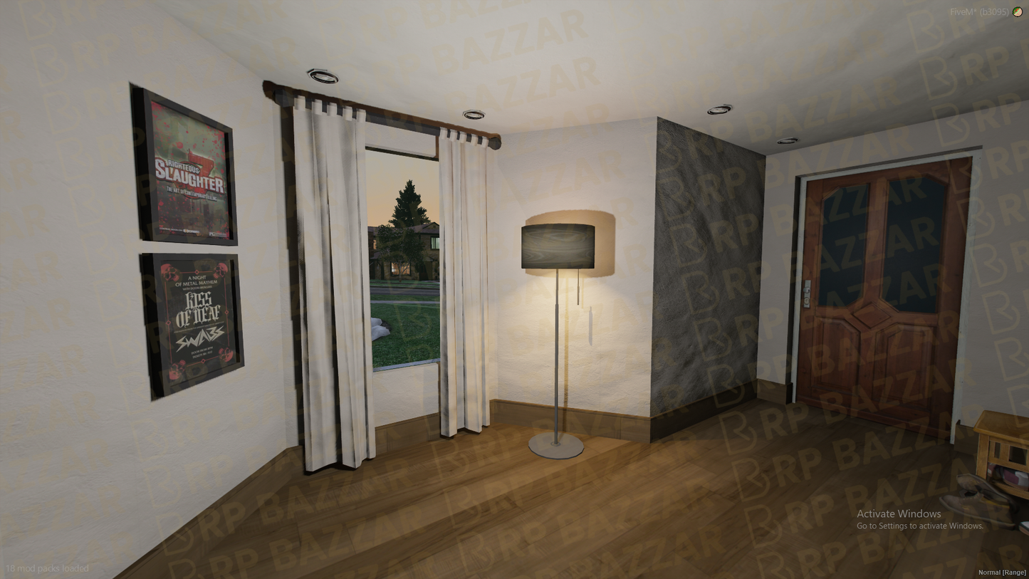 Neon House FiveM MLO — GTA RP Interior — ESX QB QBOX — RPBazzar