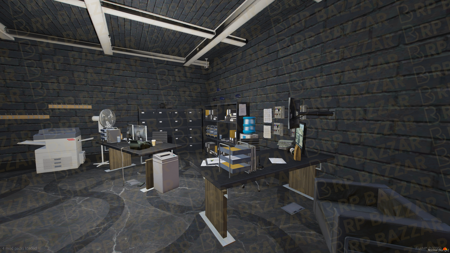 Chrome Vehicle Shop FiveM MLO — GTA RP Interior — ESX QB QBOX — RPBazzar
