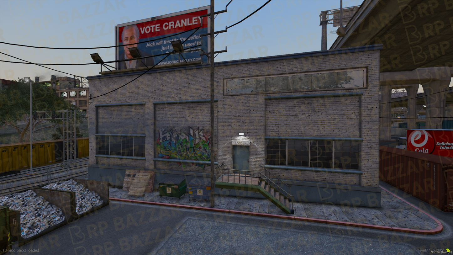 Vault Drug Lab FiveM MLO — GTA RP Interior — ESX QB QBOX — RPBazzar