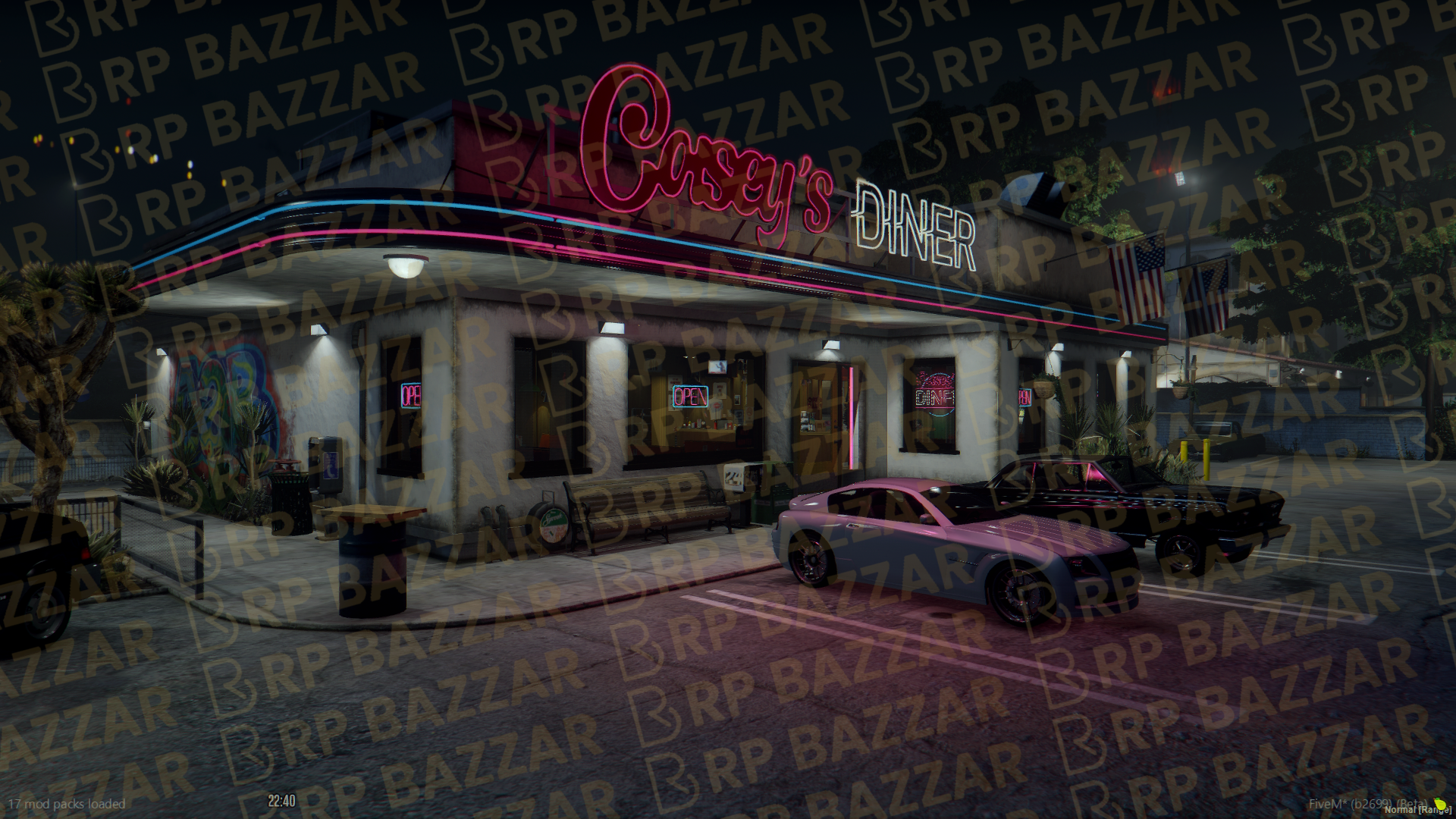 Custom Snack Bar FiveM MLO — GTA RP Interior — ESX QB QBOX — RPBazzar