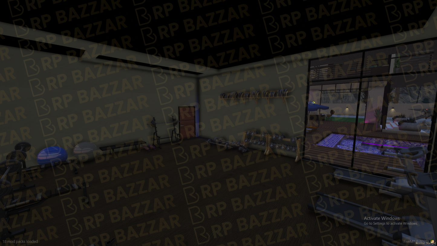 Gothic Mansion FiveM MLO — GTA RP Interior — ESX QB QBOX — RPBazzar