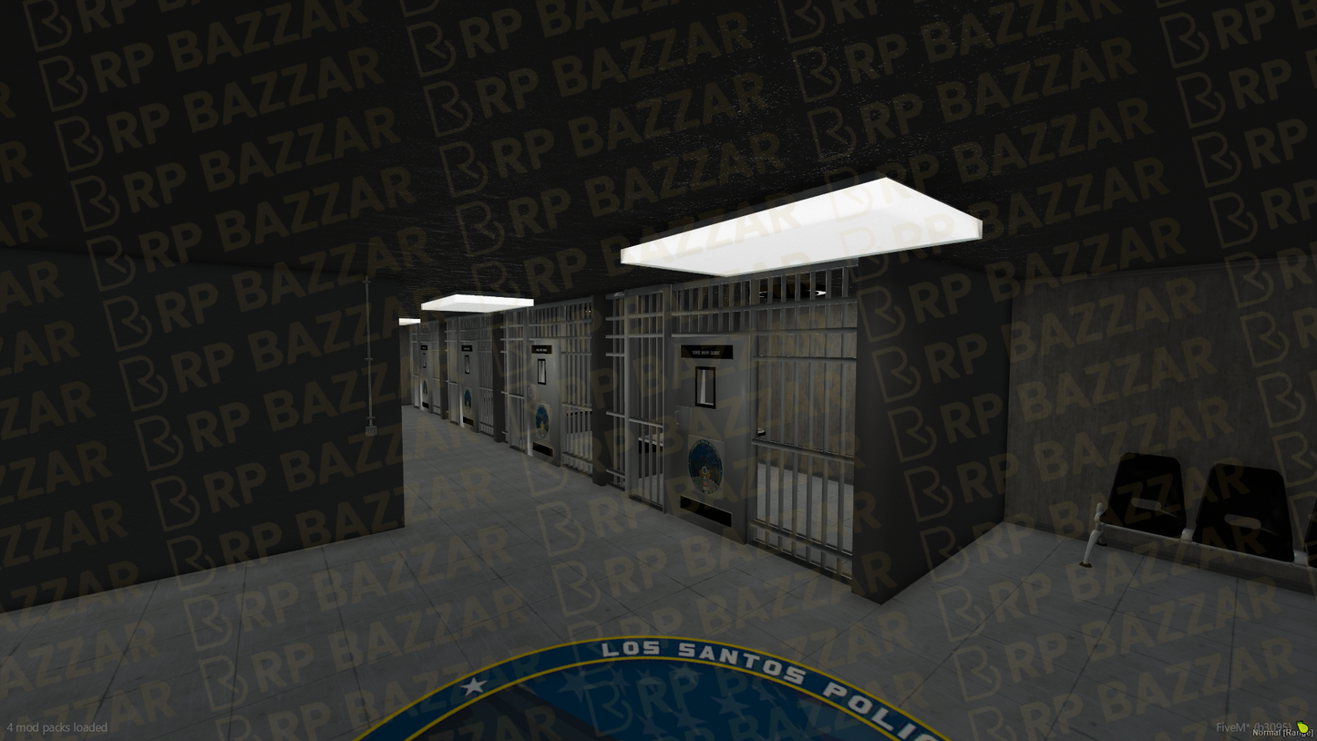 Riot Police Station FiveM MLO — GTA RP Interior — ESX QB QBOX — RPBazzar