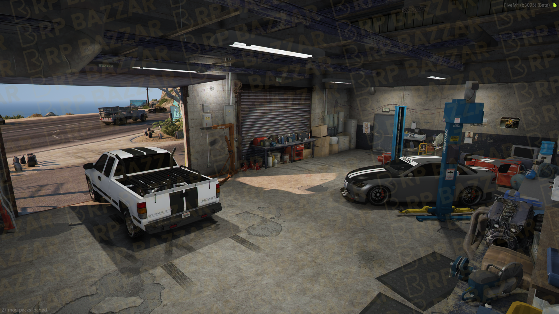Modern Pizza Place FiveM MLO — GTA RP Interior — ESX QB QBOX — RPBazzar