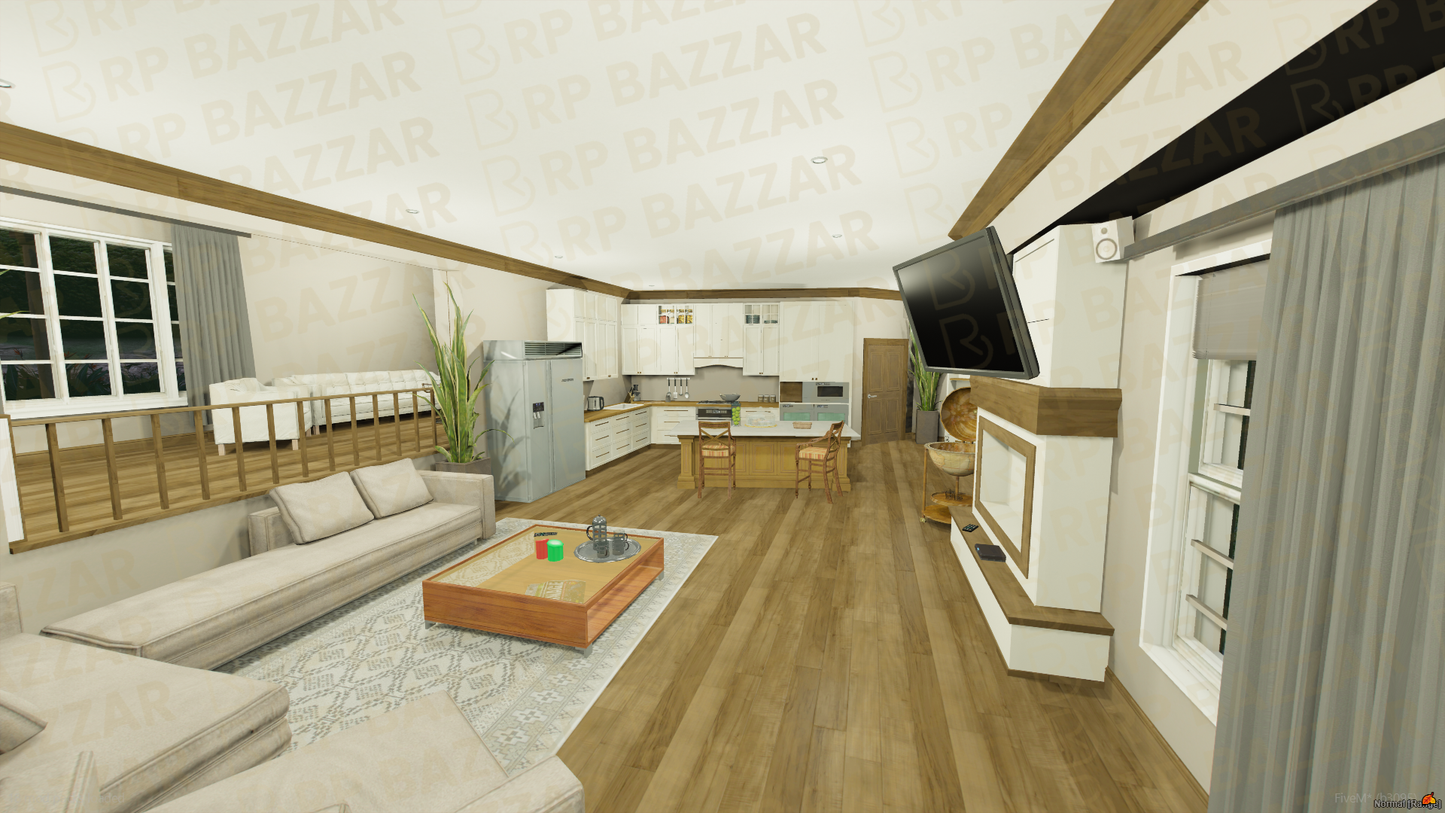 Underground House FiveM MLO — GTA RP Interior — ESX QB QBOX — RPBazzar