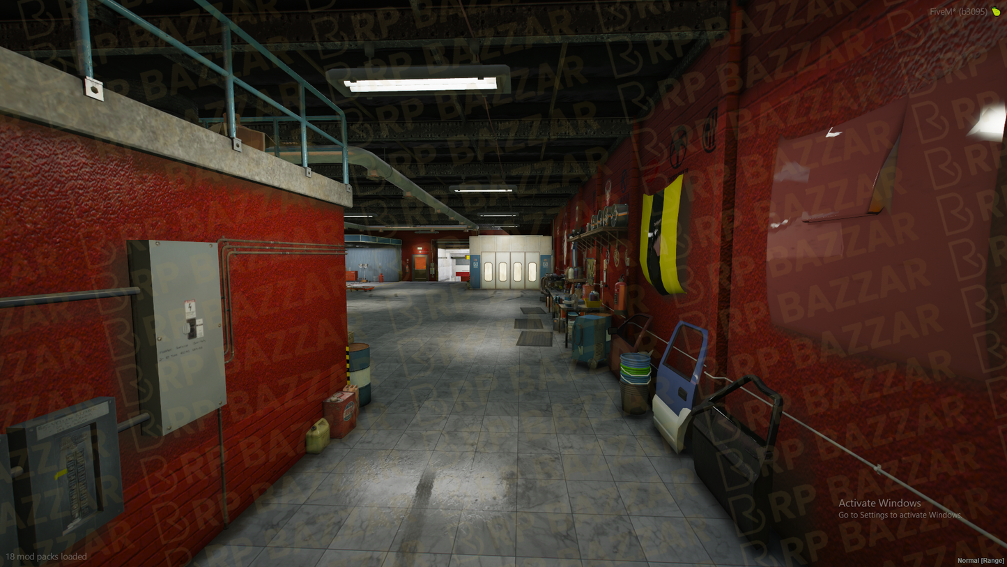 Speed Mechanic Shop FiveM MLO — GTA RP Interior — ESX QB QBOX — RPBazzar