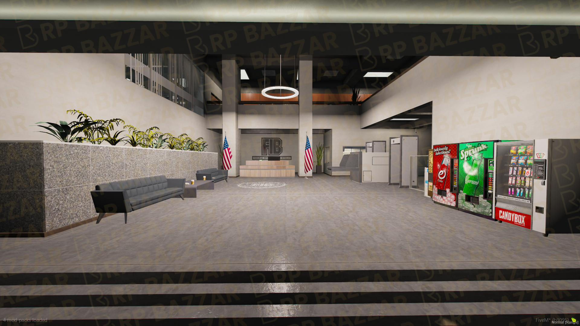Urban Police Station FiveM MLO — GTA RP Interior — ESX QB QBOX — RPBazzar