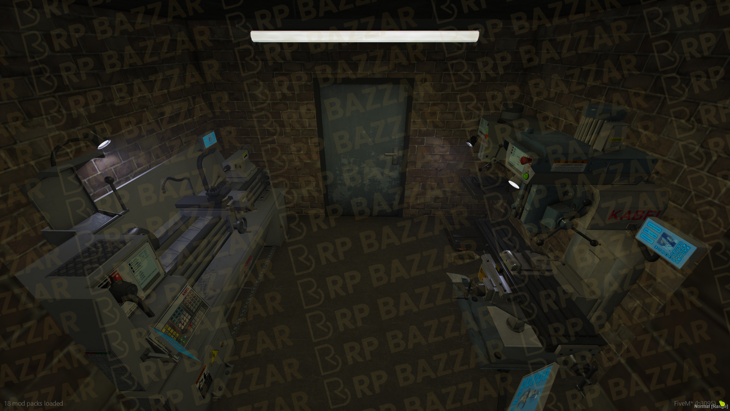 Classified Secret Location FiveM MLO — GTA RP Interior — ESX QB QBOX — RPBazzar