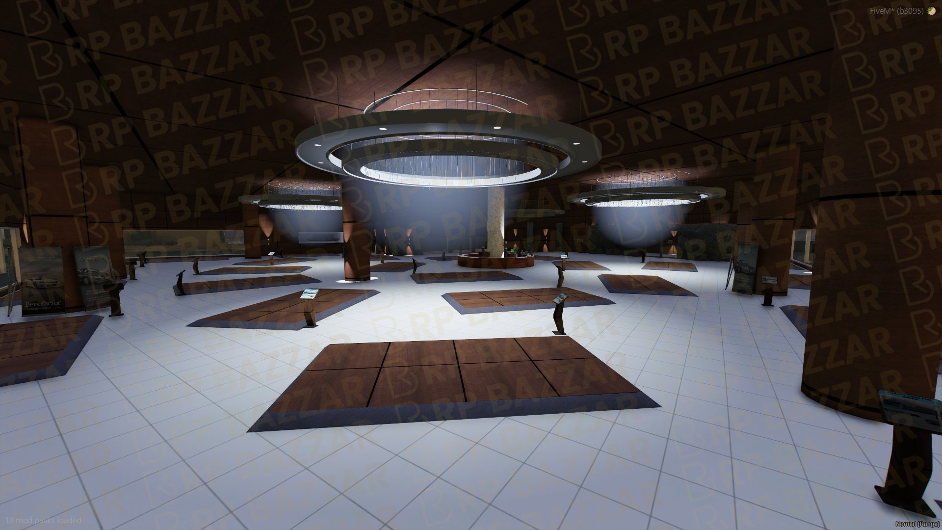 Sleek Vehicle Shop FiveM MLO — GTA RP Interior — ESX QB QBOX — RPBazzar