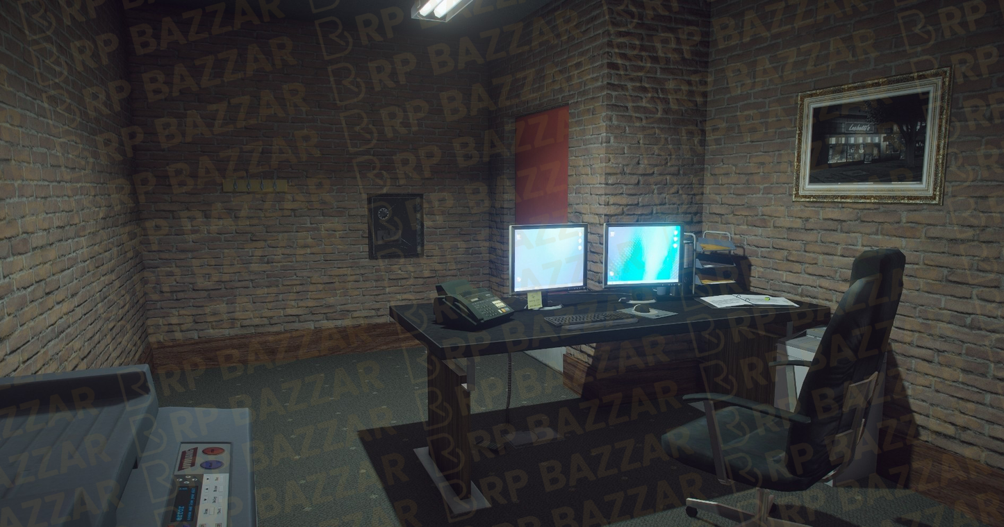 Vintage Cafe FiveM MLO — GTA RP Interior — ESX QB QBOX — RPBazzar