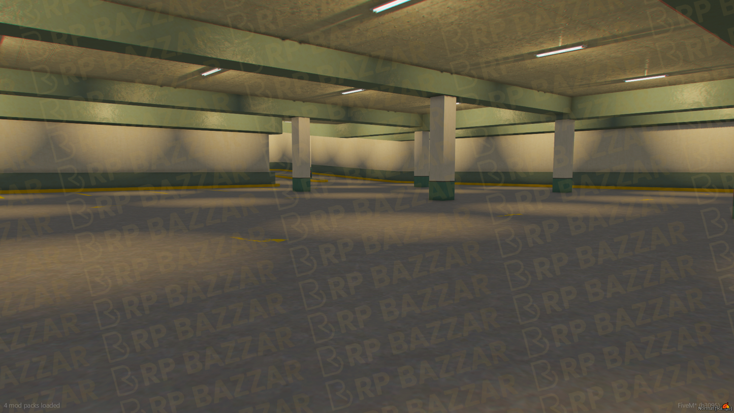Metro Police Station FiveM MLO — GTA RP Interior — ESX QB QBOX — RPBazzar