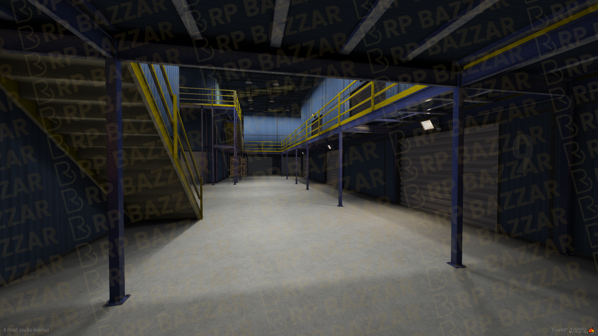 Old Storage Room & Warehouse FiveM MLO — GTA RP Interior — ESX QB QBOX — RPBazzar