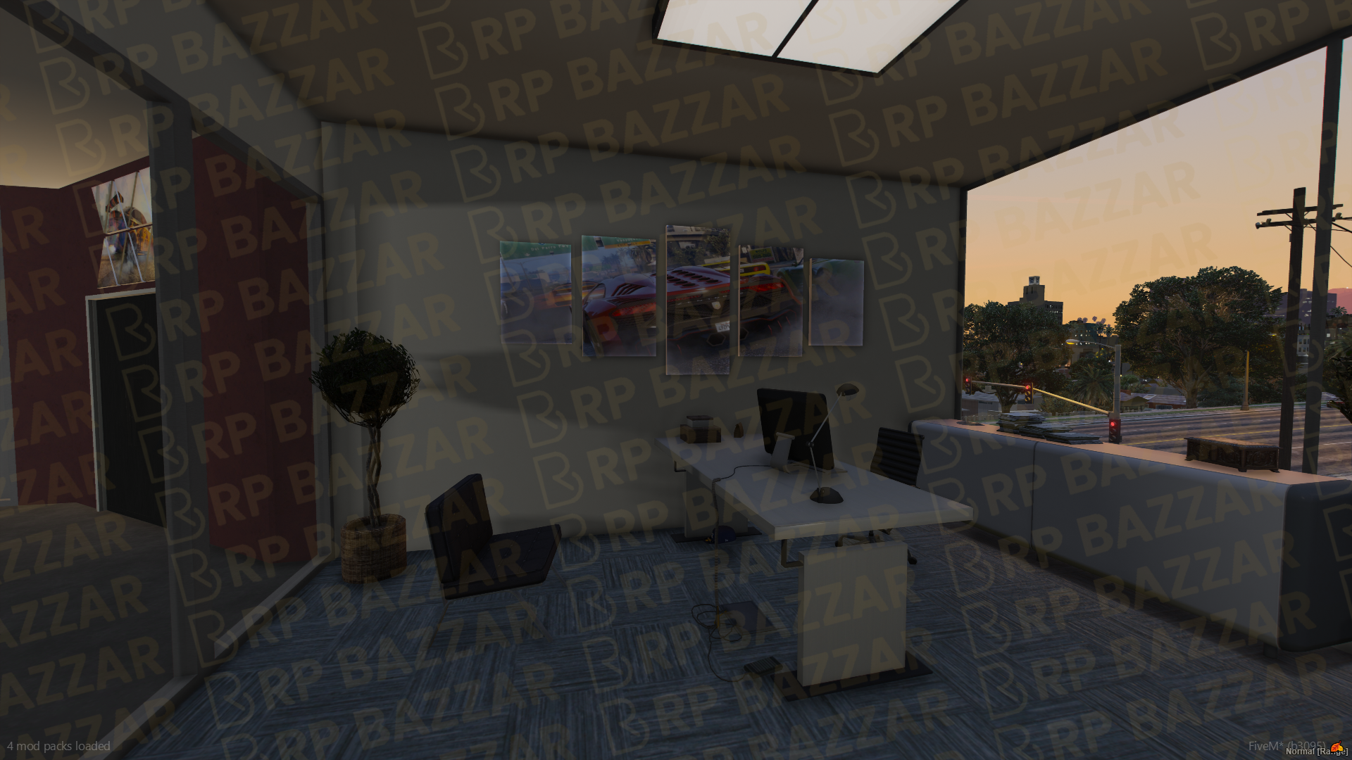 Classic Vehicle Shop FiveM MLO — GTA RP Interior — ESX QB QBOX — RPBazzar