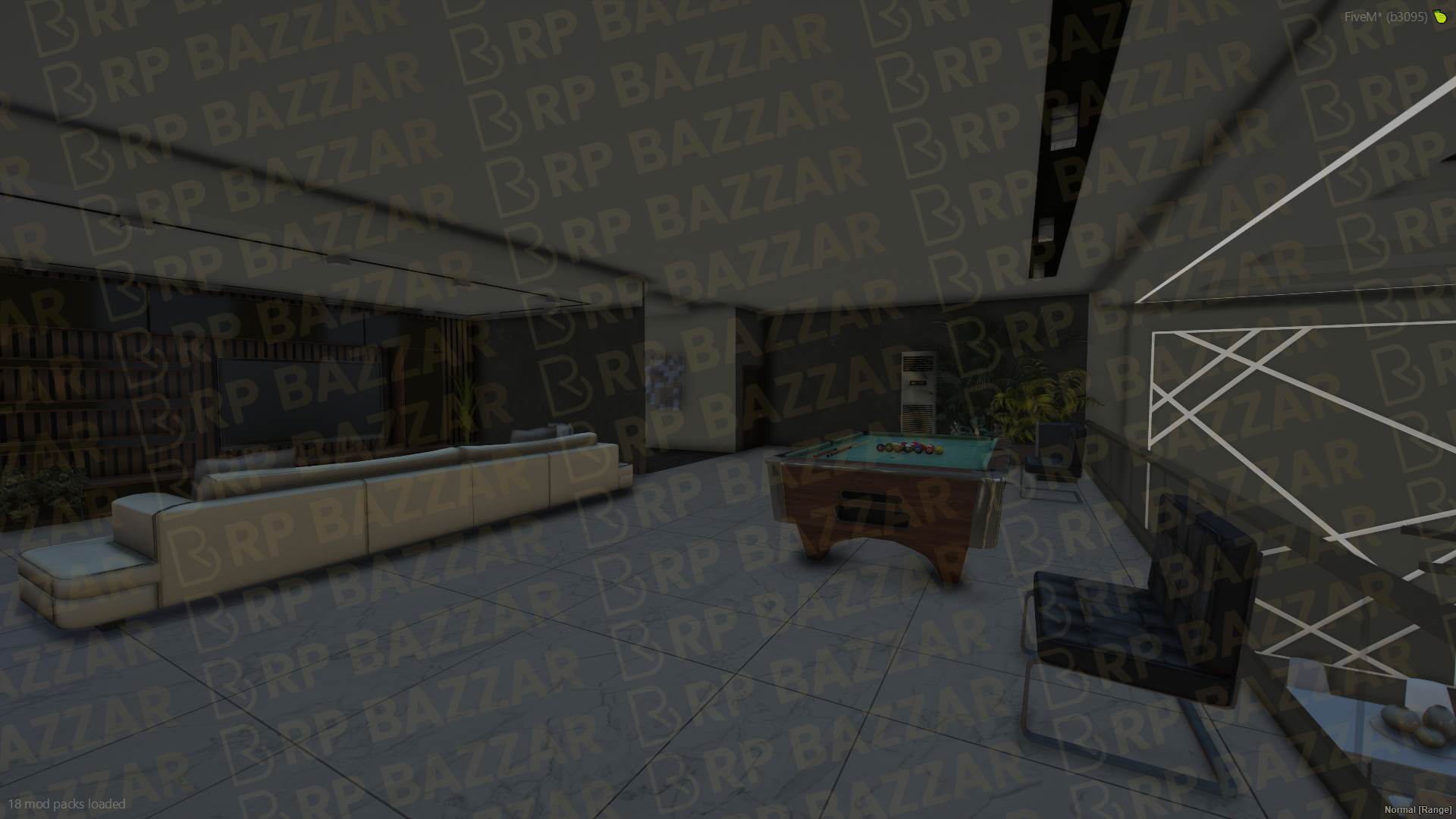 Modern Mansion FiveM MLO — GTA RP Interior — ESX QB QBOX — RPBazzar