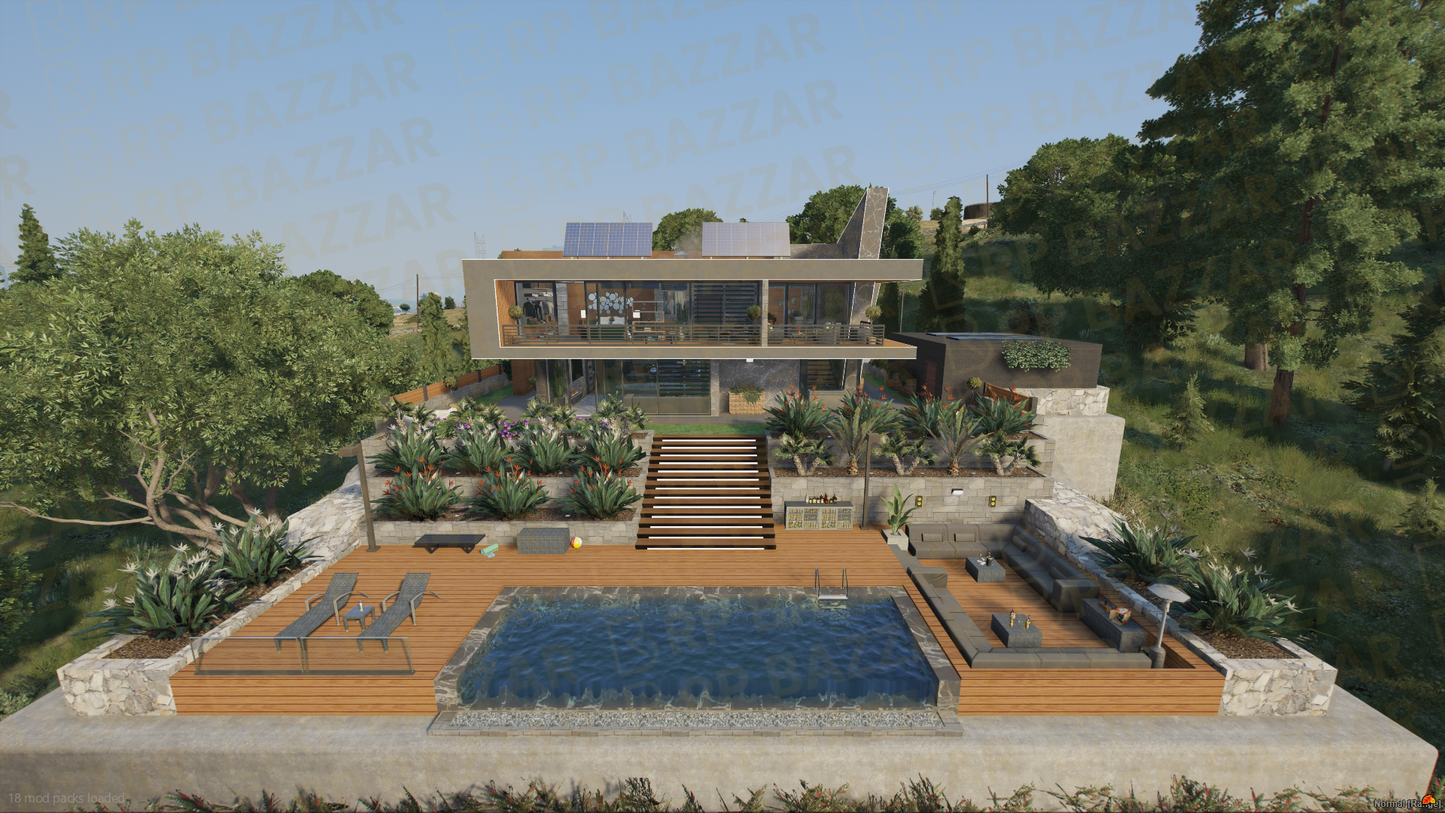 Opulent Mansion FiveM MLO — GTA RP Interior — ESX QB QBOX — RPBazzar