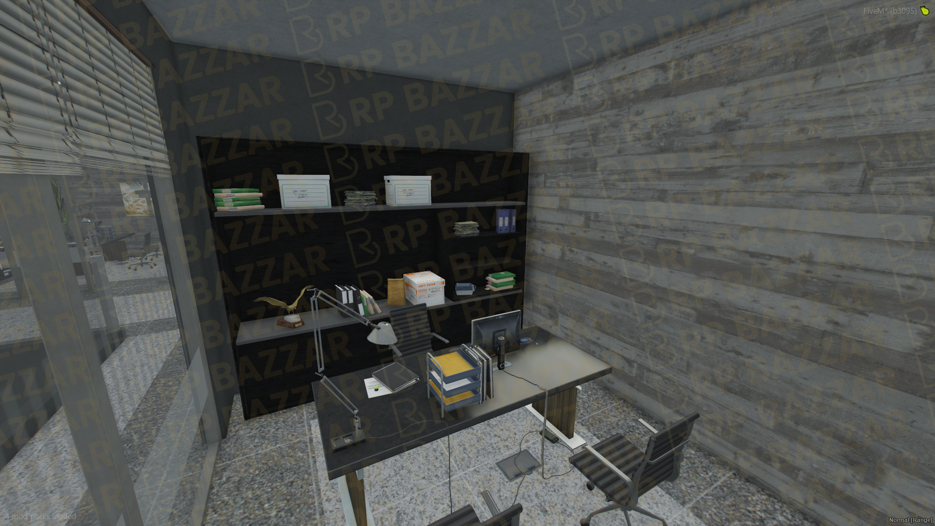 Precinct Police Station FiveM MLO — GTA RP Interior — ESX QB QBOX — RPBazzar