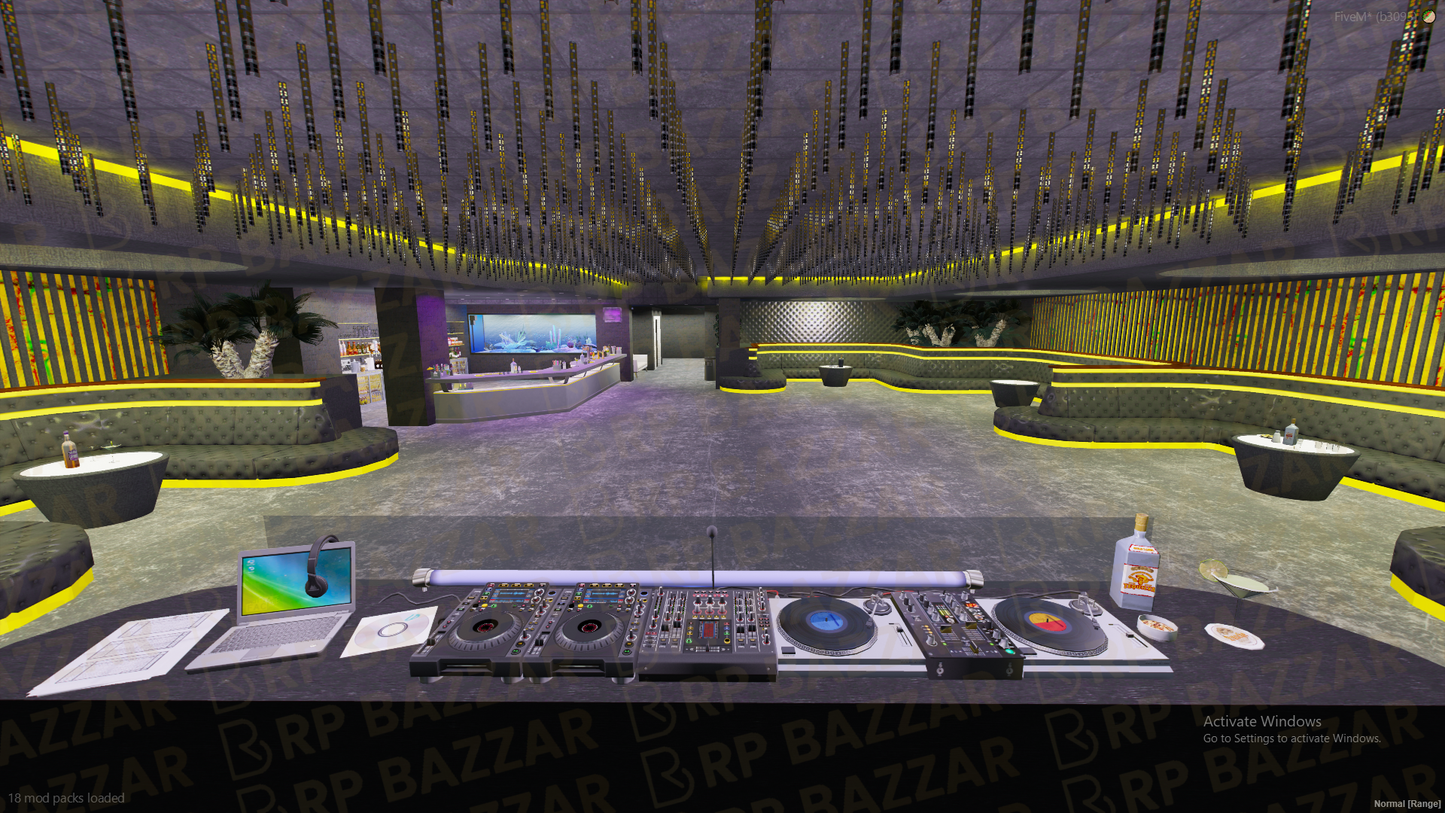 Vibrant Nightclub FiveM MLO — GTA RP Interior — ESX QB QBOX — RPBazzar