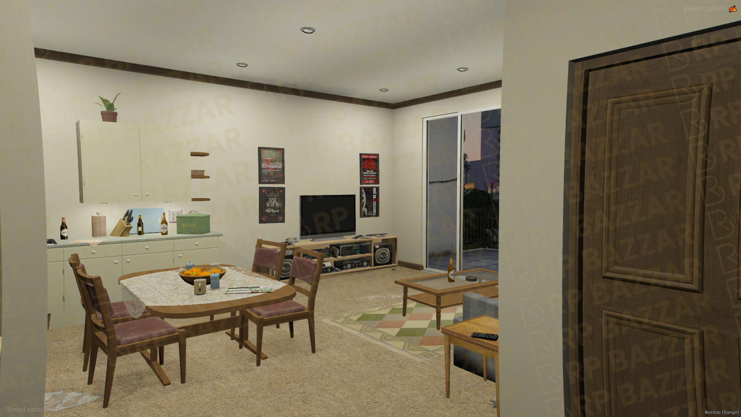 Industrial House FiveM MLO — GTA RP Interior — ESX QB QBOX — RPBazzar