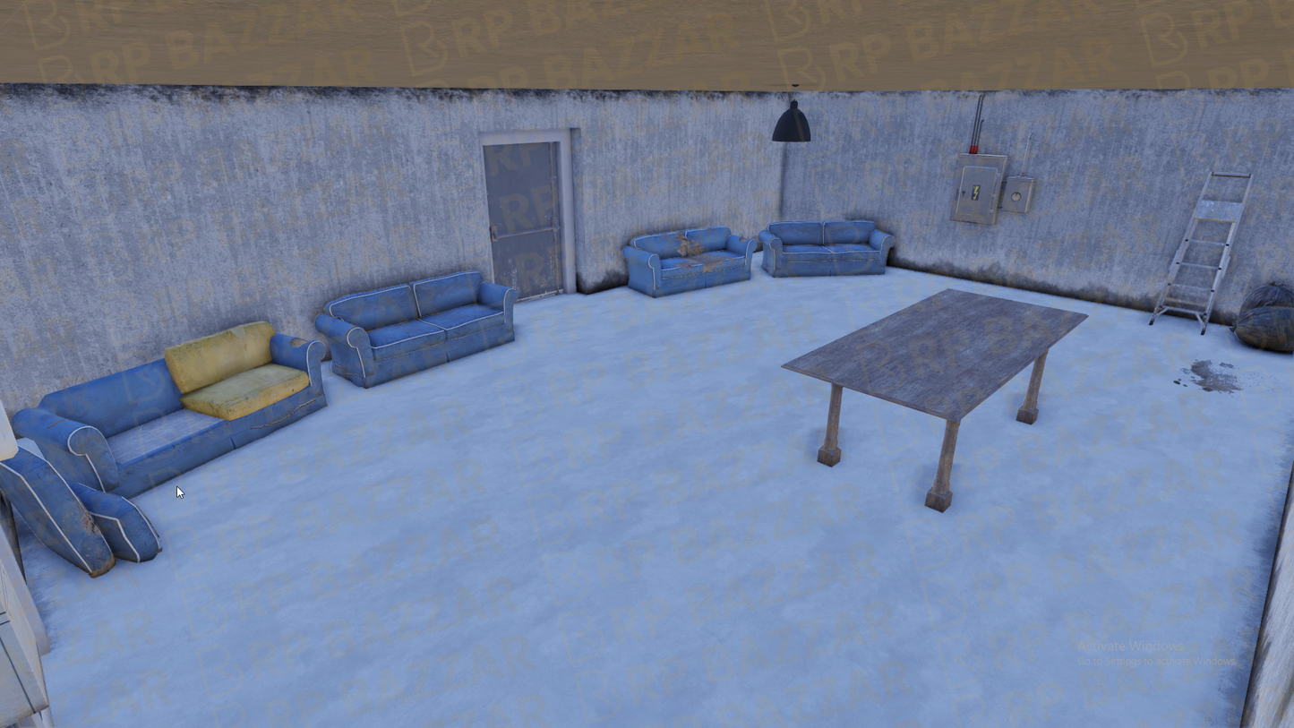 Versatile Gang Compound FiveM MLO — GTA RP Interior — ESX QB QBOX — RPBazzar