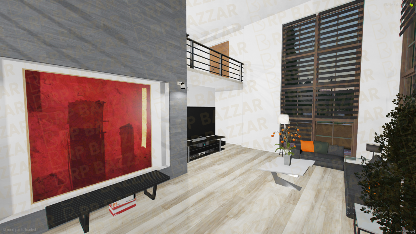 Smoky House FiveM MLO — GTA RP Interior — ESX QB QBOX — RPBazzar