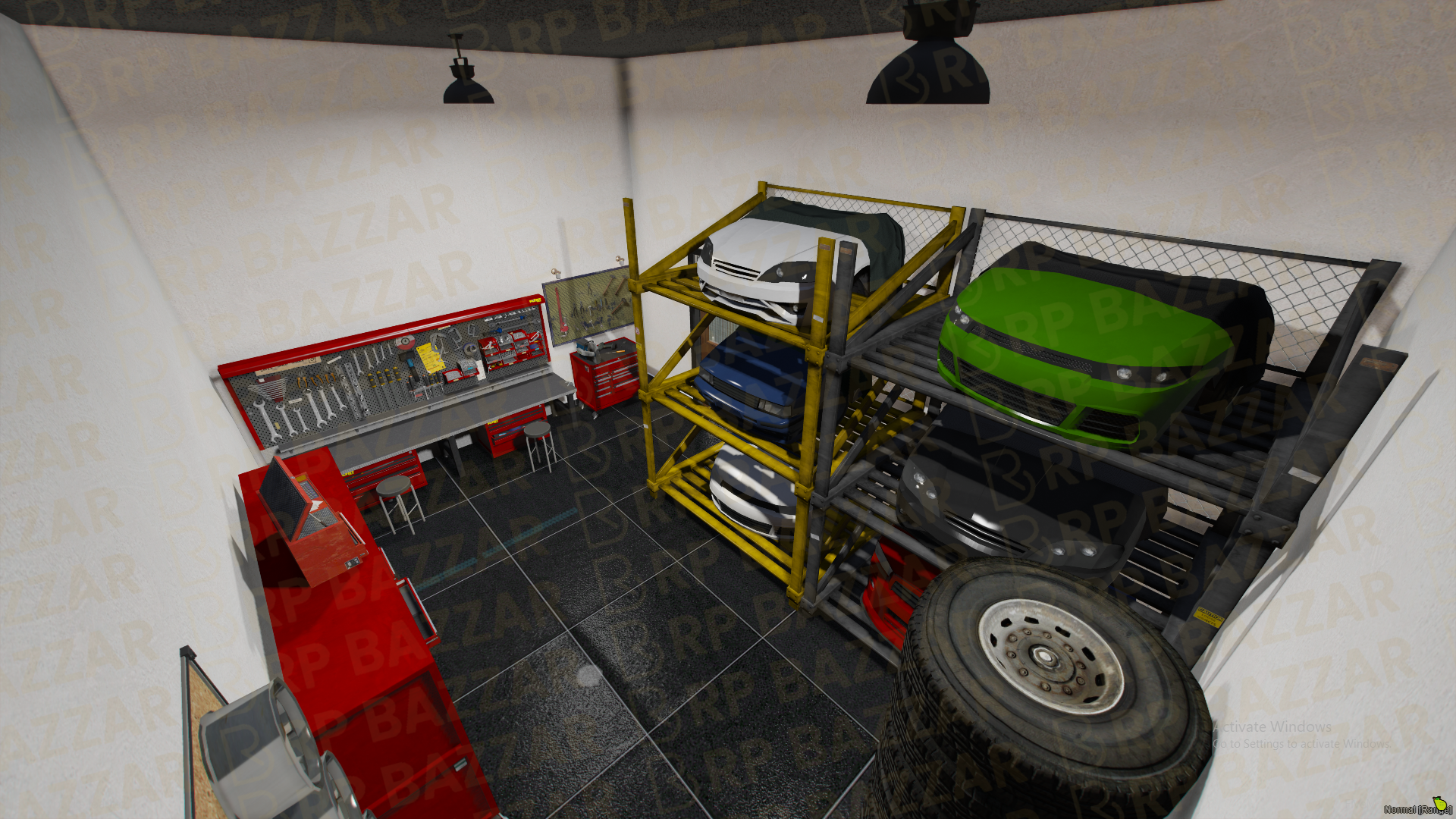 Downtown Mechanic Shop FiveM MLO — GTA RP Interior — ESX QB QBOX — RPBazzar