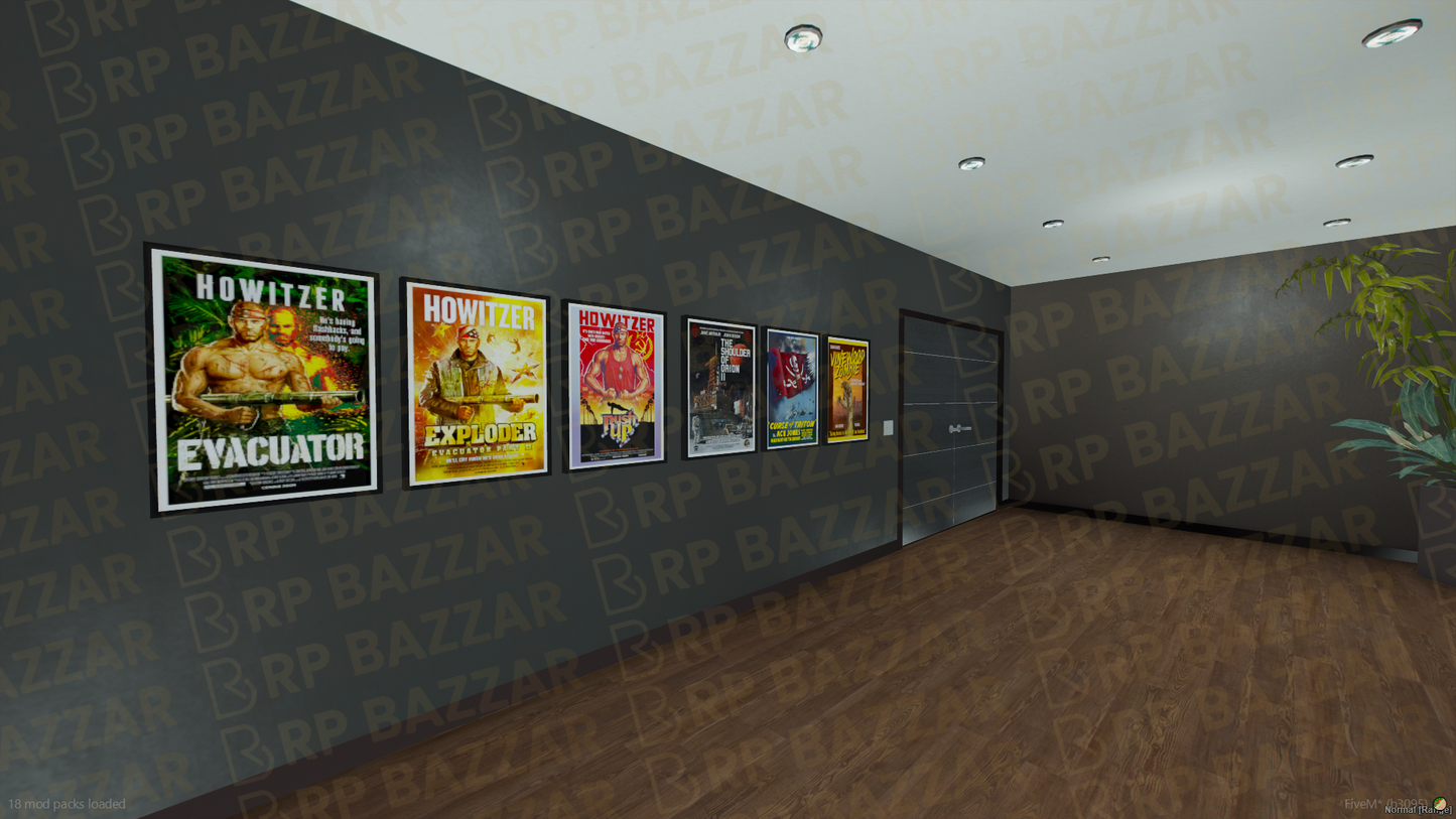 Downtown Apartment FiveM MLO — GTA RP Interior — ESX QB QBOX — RPBazzar